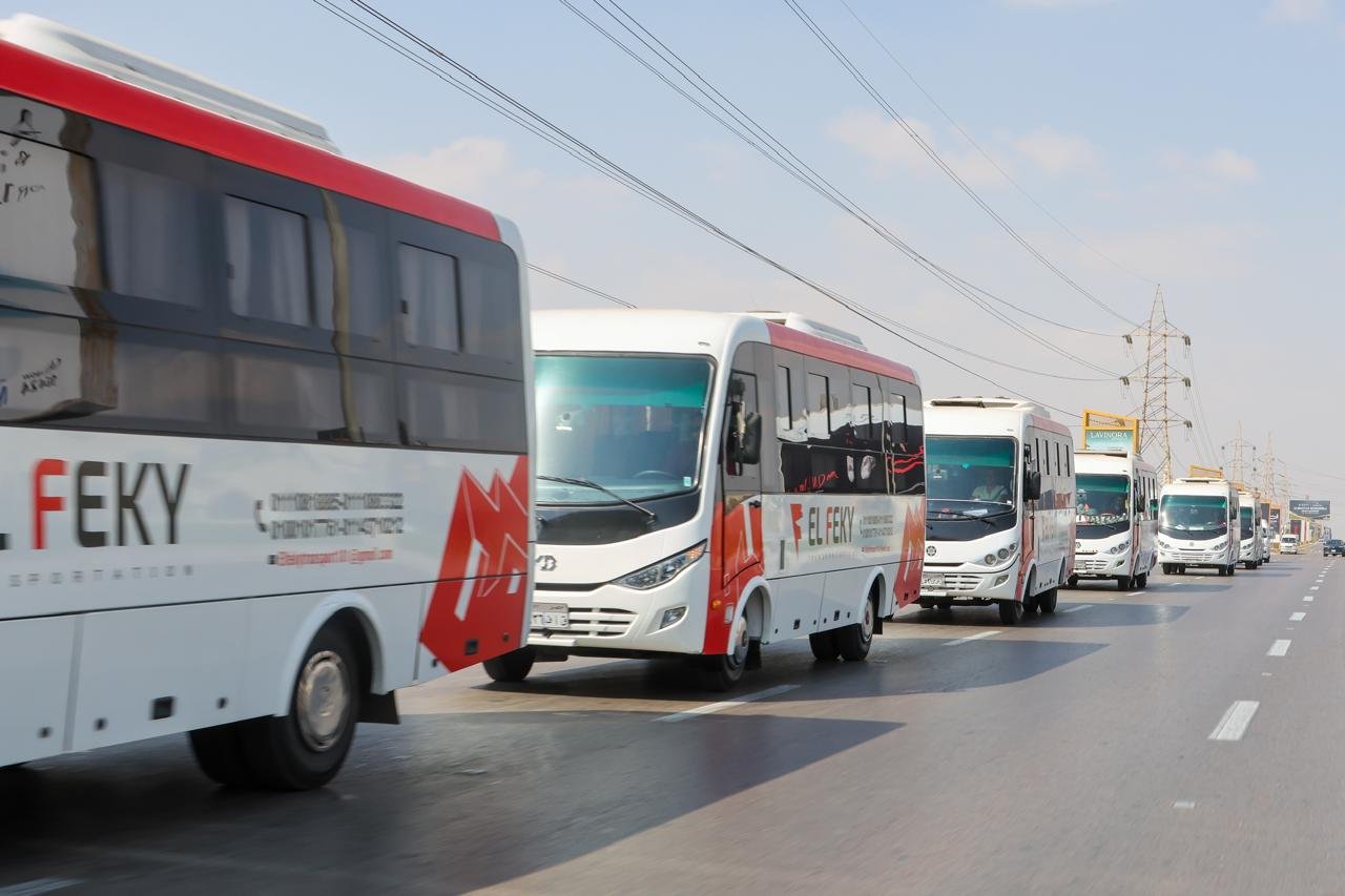 El Feky fleet on the road